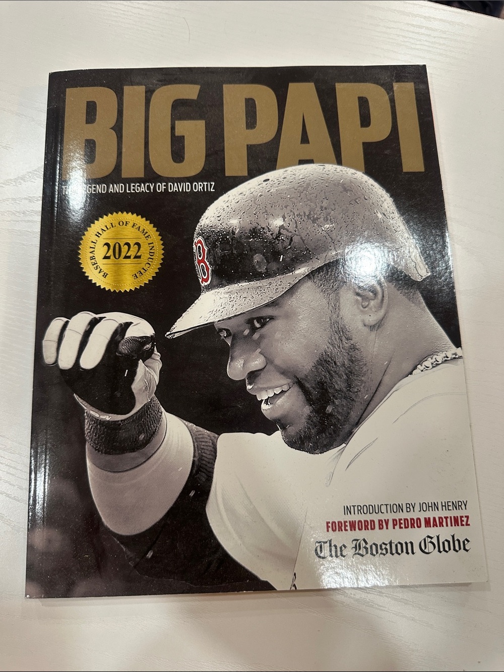 Triumph softcover Sports Book — David Ortiz